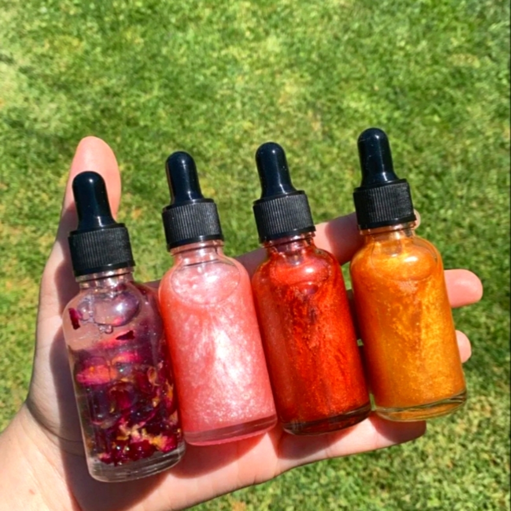 Body Shimmer Oils